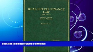 GET PDF  Hornbook on Real Estate Finance Law (Hornbooks) FULL ONLINE