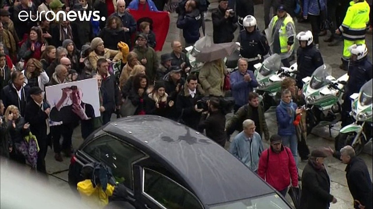 Mailand: Letztes Geleit für Dario Fo
