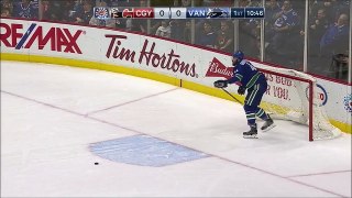 Loui Eriksson's Frst Goal For Vancouver Canucks