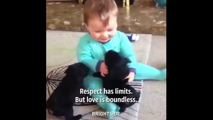 Respect has limits. But love is boundless.