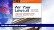READ  Win Your Lawsuit: A Judge s Guide to Representing Yourself in California Superior Court