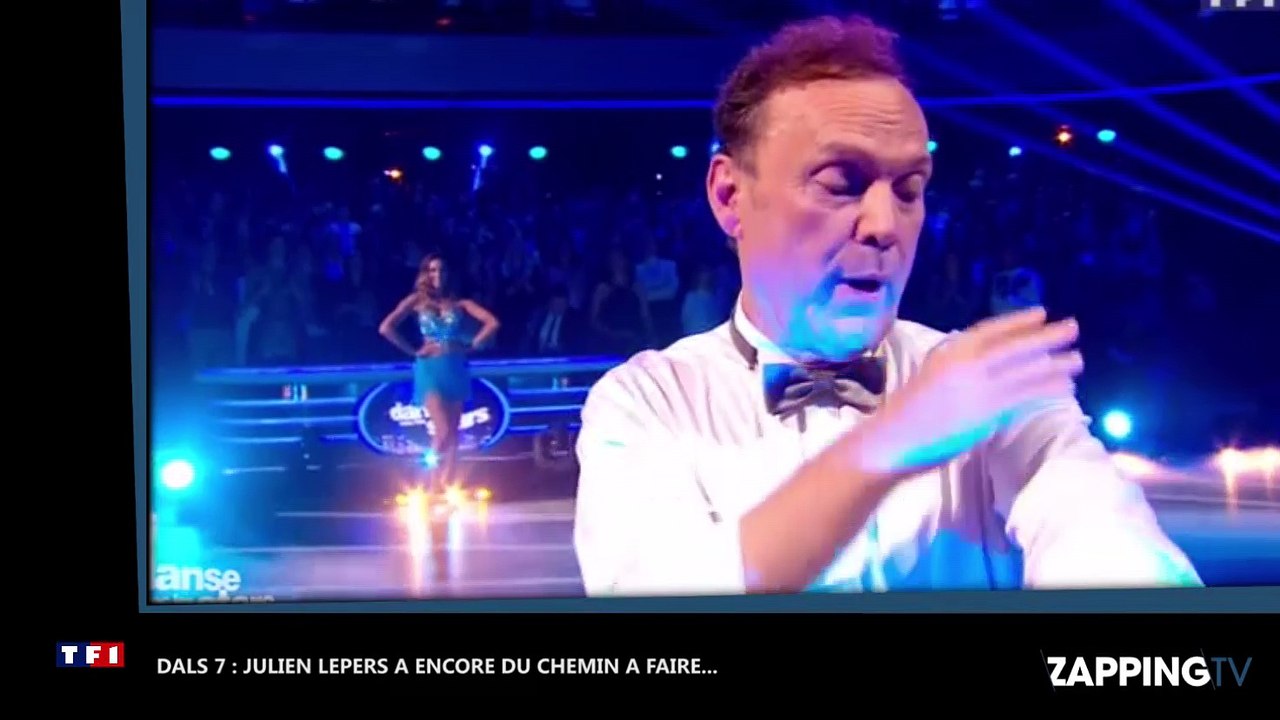 DALS 7 : Il y a encore du travail pour Julien Lepers... (vidéo)