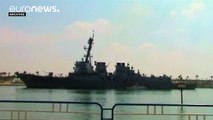 Houthi rebels launch missiles on US warship in Yemen