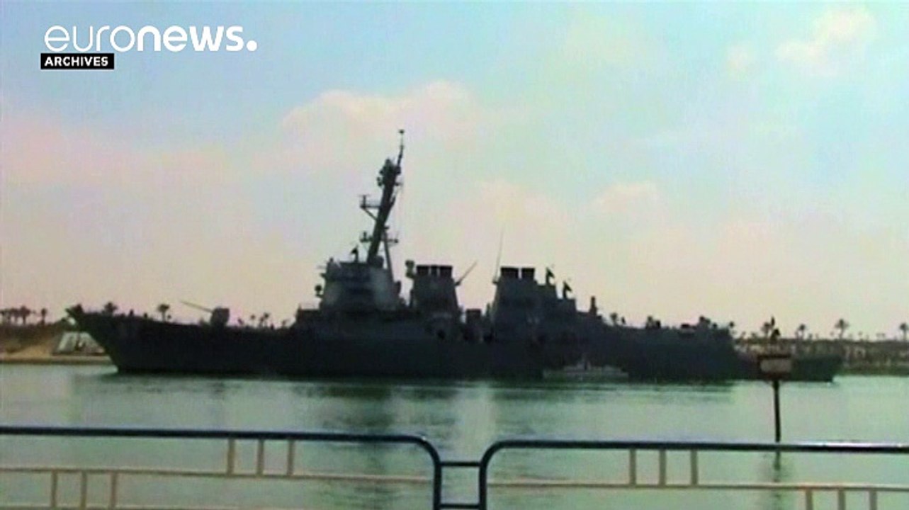 Nuevo ataque con misiles contra tres buques de guerra de EEUU en el Mar Rojo