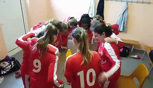 Cri de victoire de l'équipe Lycée après leur victoire 13/0 face à Le Mans Sud