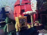 lego spongebob PIZZA DELIVERY