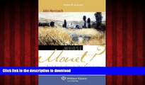 READ THE NEW BOOK Whose Monet?: An Introduction to the American Legal System (Introduction to Law