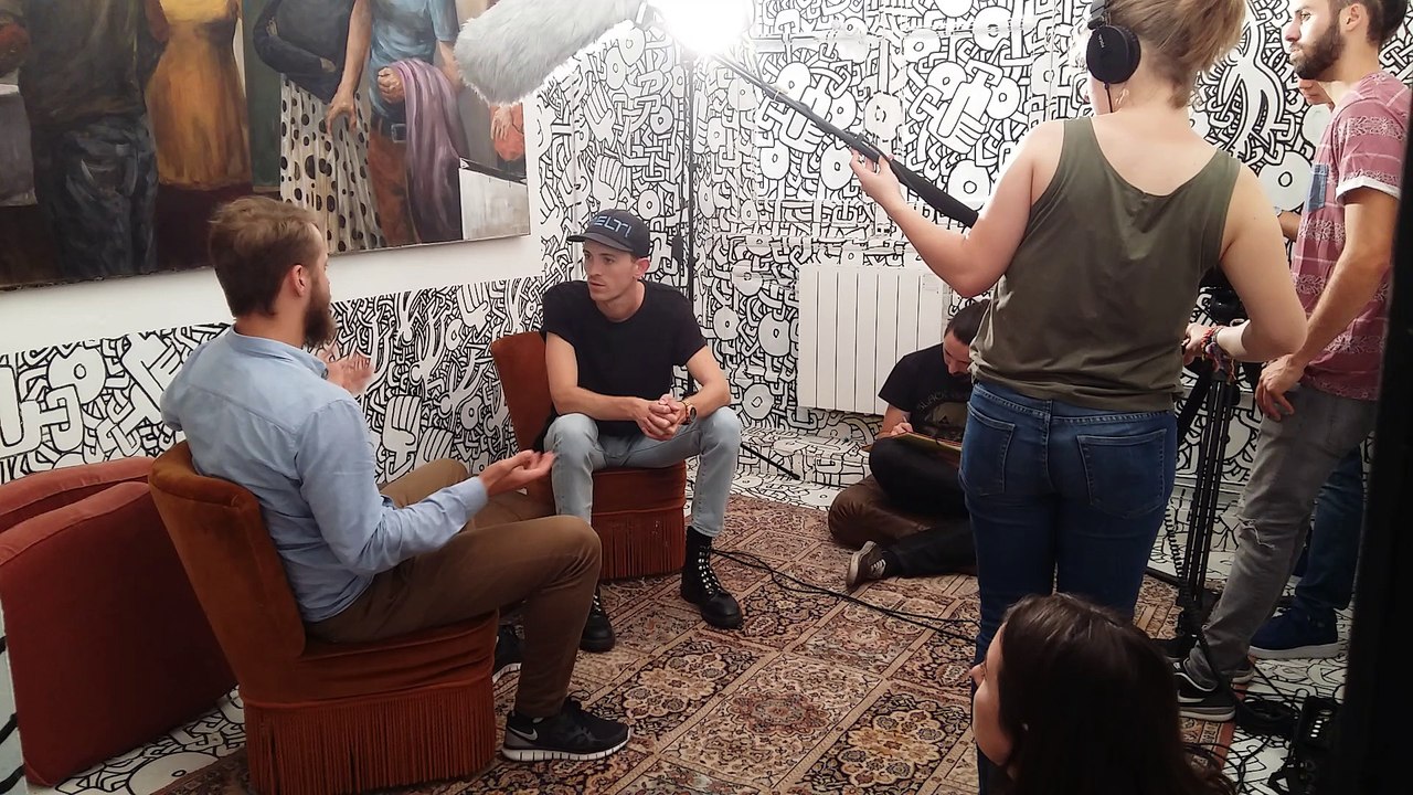 Interview Cyprian Nocon (Behind the scenes) Taverne Gutenberg, Lyon