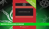 FAVORITE BOOK  Constitutional Law [Connected Casebook] (Aspen Casebooks) FULL ONLINE