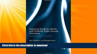 GET PDF  Exploring Disability Identity and Disability Rights through Narratives: Finding a Voice