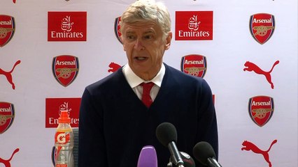 8e j. - Wenger : "Walcott ? C'est encourageant"