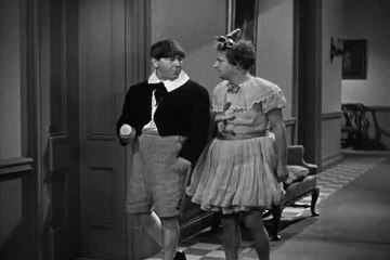 The Three Stooges - S 8 E 3 - All the World's a Stooge