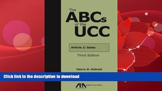 READ PDF ABCs of the UCC Article 2: Sales READ PDF FILE ONLINE