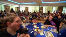 Raw_ John Cena and fellow WWE Superstars brighten spirits at the Make a Wish pizza party