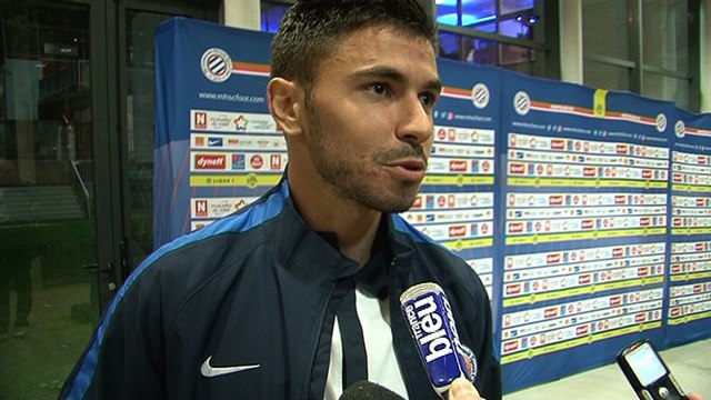 Morgan Sanson après MHSC 3-2 SM Caen