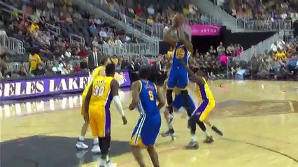 Thompson, Durant Erupt for 41 Points in 112-107 Win Over Lakers