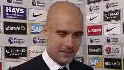 Pep Guardiola Post Match Interview Man City 1-1 Everton