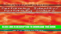 [DOWNLOAD] PDF BOOK Performing Identity/Performing Culture: Hip Hop as Text, Pedagogy, and Lived