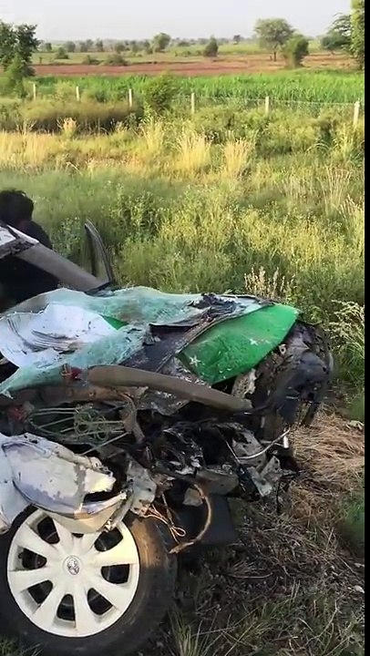 Accident caught in Islamabad