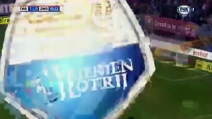 Klich M. (Penalty) - Twente 1-0 Zwolle 16.10.2016