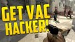 GET VAC BANNED HACKER! - CS GO Overwatch Funny Moments