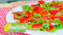 Közlenmiş Kırmızı Biber Salatası Nasıl Yapılır? | Közlenmiş Kırmızı Biber Salatası Tarifi