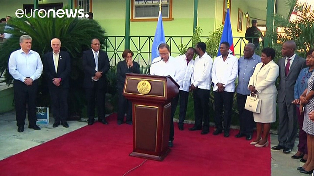UN-Generalsekretär verspricht mehr Hilfe für Haiti