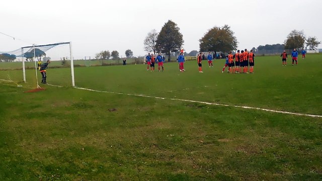 Bałtyk Gostyń 4-2 Pionier Żarnowo. bramka na 3-2 rzut wolny Andrzej Frańczak