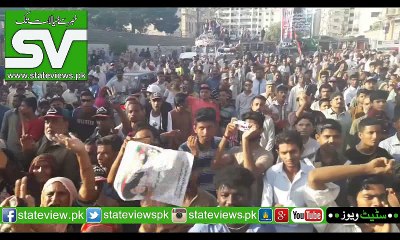 PPP Karachi Shuhada e Karsaz Rally
