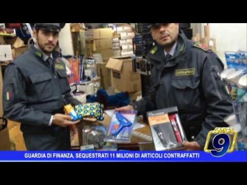 Guardia di finanza, sequestrati 11 milioni di articoli contraffatti