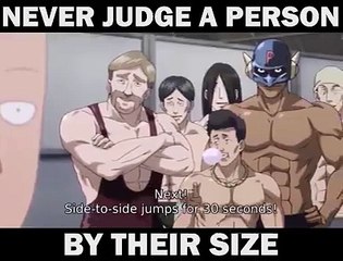 Never Judge a person by their size