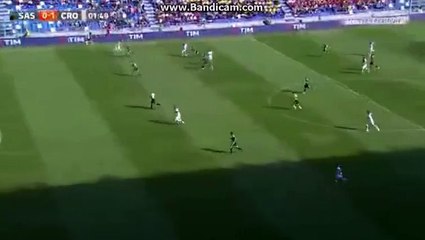 Diego Falcinelli  Goal HD Sassuolo 0-1 Crotone 16.10.2016