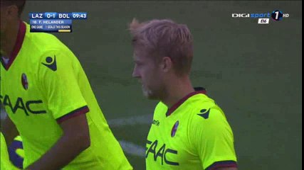 Filip Helander Goal HD - Lazio 0-1 Bologna - 16-10-2016