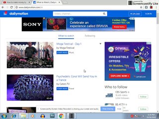 how to upload videos and make money with Dailymotion like youtube