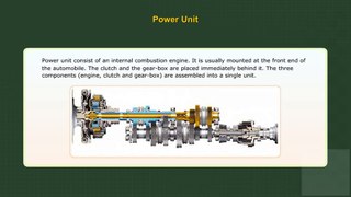 Automobile -Power transmission & Power Unit