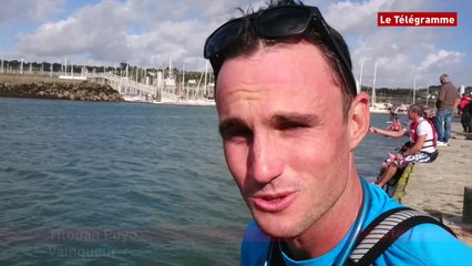 Stand up paddle race. Titouan Puyo et Amandine Chazot récidivent à Brest