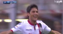 Federico Melchiorri Amazing Goal - Internazionale Milano 1-1 Cagliari Calcio - (16/10/2016)