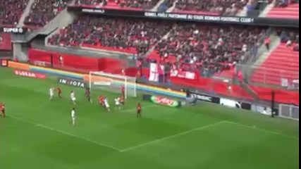 Nicolas Pallois Equalizer Goal corner HD - Rennes vs Bordeaux 1-1 (16.10.2016) - Ligue 1