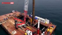 BIKIN PENASARAN !! Inilah cara pembuatan jembatan layang di atas laut
