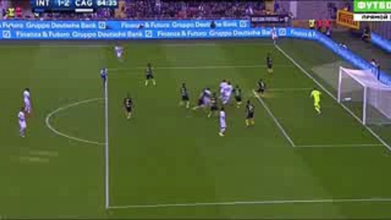 Samir Handanovic Inter 1 - 2 Cagliari