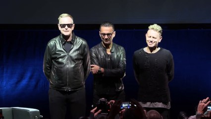 Depeche Mode Event Press Conference, Milan 11.10.2016 (HD) Full  www.depmode.com