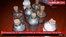 Sultangazi'de El Yapımı 8 Bomba ve 15 Kilo Amonyum Nitrat Ele Geçirildi