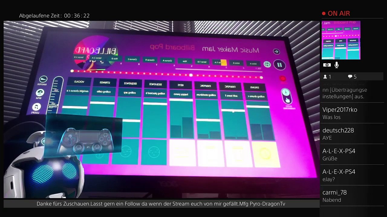 GER/Pyro-DragonTv Music Maker Jam und ab 17Uhr Spiritmusik LED Show (47)