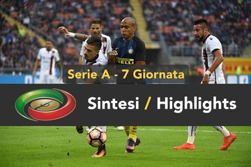 Serie A 16-10-2016 - Giornata 7 - Sintesi Highlight