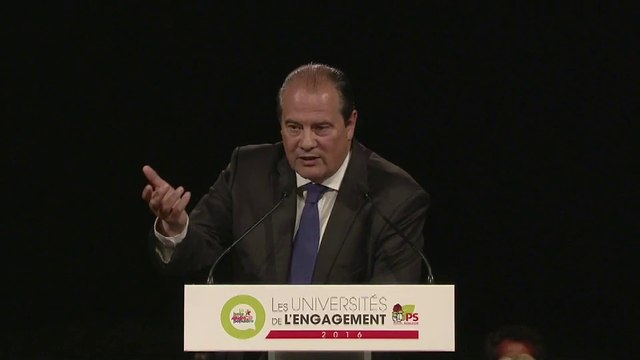 Intervention de Jean-Christophe Cambadélis - Université de l'Engagement de Marseille