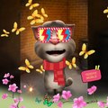 Talking Tom cat singing Hindi song tu talk talk karti hai phone me HD