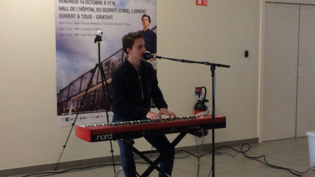 Tim Dup à l'hôpital de Lorient