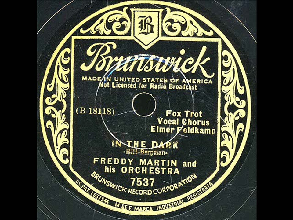 In The Dark-Freddy Martin Orchestra-Elmer Feldkamp