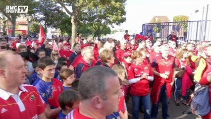 Mort d'Anthony Foley : Hommage poignant des supporters des deux équipes à Colombes