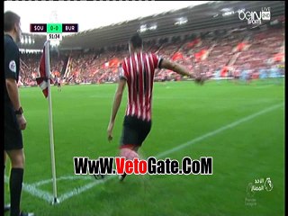 "ساوثهامتون" يفوز بثلاثيه فى شباك بيرنلى